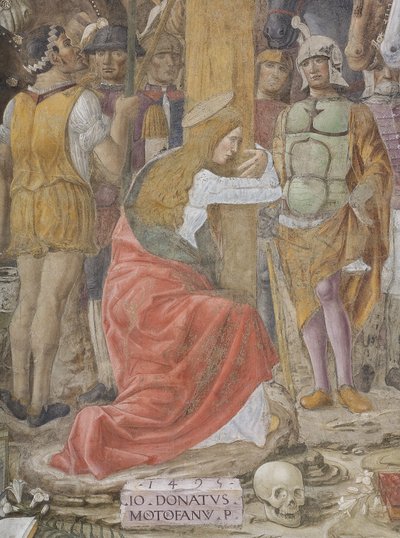 Crucificação, 1495 (detalhe de 3498420) de Giovanni Donato Montorfano