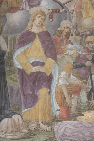 Crucificação, 1495 (detalhe de 3498420) de Giovanni Donato Montorfano