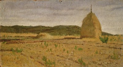 Hay Stack, 1867-70 de Giovanni Fattori