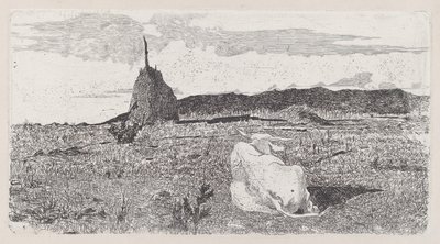 Vaca Sagrada [Pio acima] de Giovanni Fattori