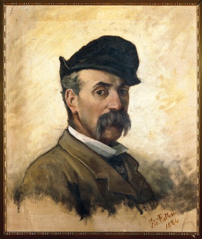 Itália, Florença, Auto-retrato aos 59 anos de idade de Giovanni Fattori