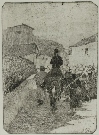 Passeio Militar de Giovanni Fattori