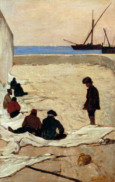 Redes de remendo de Giovanni Fattori