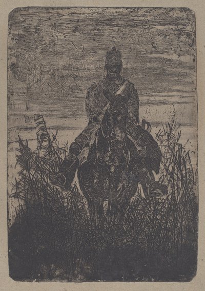 Patrulha [Exploração] de Giovanni Fattori