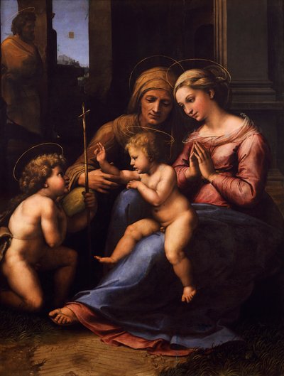 Nossa Senhora do Divino Amor, de Giovan Francesco Penni, conhecido como o Fattore (ca 1488-1528) de Giovanni Francesco (c.1488 1528) Penni
