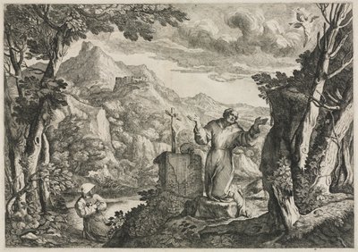 São Francisco de Assis Recebendo os Estigmas de Giovanni Francesco Grimaldi