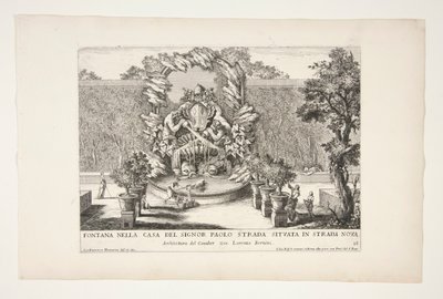 Le Fontane Ne Palazzi e ne Giardini di Roma, Parte Terza [A Terceira Parte das Fontes, Palácios e Jardins de Roma] de Giovanni Francesco Venturini