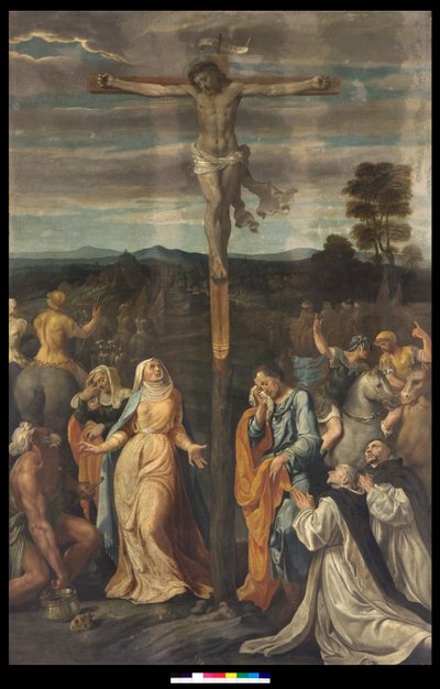 Crucificação, 1541-45 de Giovanni Fratino