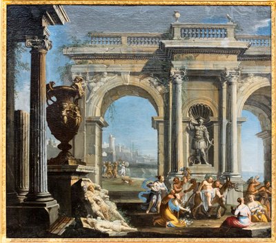 O triunfo de Silenus de Giovanni Ghisolfi