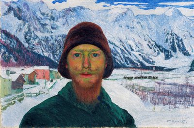 Autorretrato, 1899. de Giovanni Giacometti