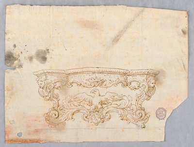 Design para uma mesa de console de Giovanni Giardini