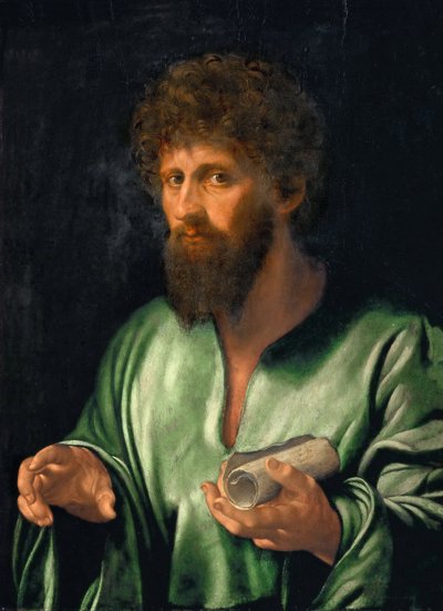 Renascença : Um filósofo da antiguidade par Savoldo, Giovanni Girolamo (1480/85-1548) de Giovanni Girolamo Savoldo