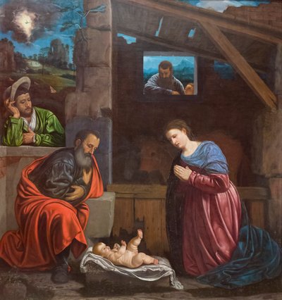 A adoração dos pastores de Giovanni Girolamo Savoldo