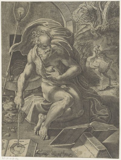 Diogenes de Giovanni Jacopo Caraglio (attributed to)