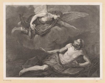 São Francisco de Assis e o anjo de Giovanni Marco Pitteri