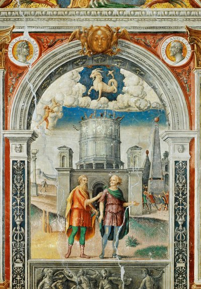 Murais da Sala do Zodíaco, Palazzo d