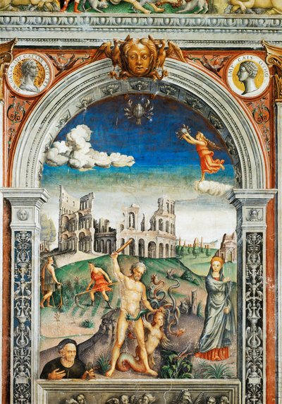 Murais da Sala do Zodíaco, Palazzo d