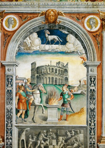 Murais da Sala do Zodíaco, Palazzo d