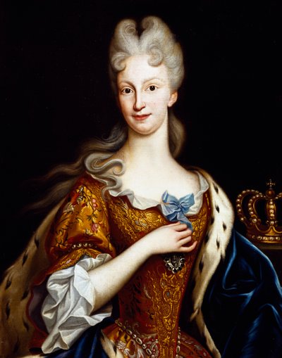 Retrato de Elisabeth Farnese (Parma de Giovanni Maria delle called Mulinaretto Piane
