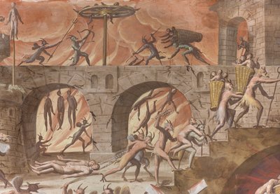 Inferno de Giovanni Mauro della (c.1575 1640) Rovere