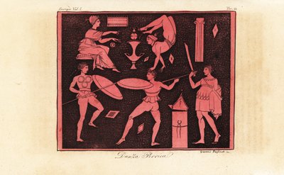 Dança Pírrica, antiga dança de guerra grega de Giovanni Paglianti