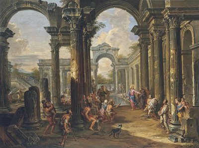 A piscina de Bethesda de Giovanni Paolo Pannini