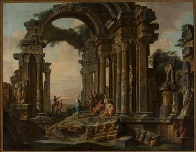 Ruínas romanas de Giovanni Paolo Pannini