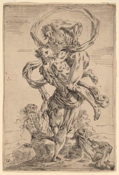 Hércules e Anteu de Giovanni Pietro Possenti