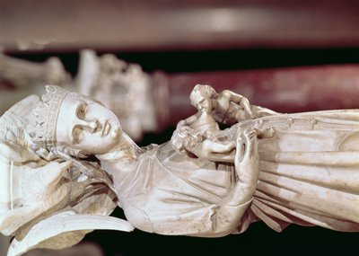Púlpito, detalhe da escultura em mármore detalhe de 124321 de Giovanni Pisano