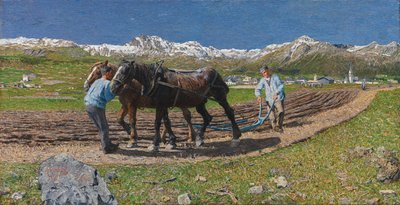 A lavoura de Giovanni Segantini