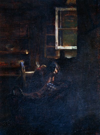 Berço vazio de Giovanni Segantini