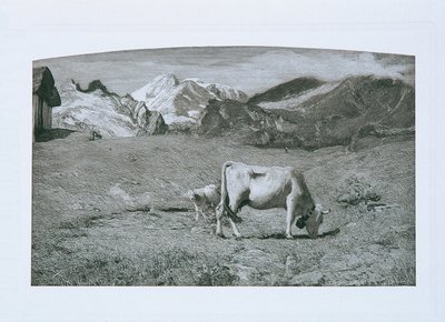 Pastagens de Primavera de Giovanni Segantini