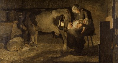 Le due madri As duas mães, 1889. de Giovanni Segantini