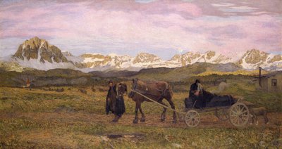 Regresso à pátria de Giovanni Segantini