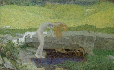 Vaidade A fonte do mal de Giovanni Segantini