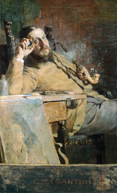 Vittorio Grubicy de Dragon, de Giovanni Segantini de Giovanni Segantini
