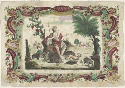 O filho pródigo como pastor de porcos
Filius prodigus qui pascit porcos (título sobre o objecto) de Giovanni Volpato (possibly)