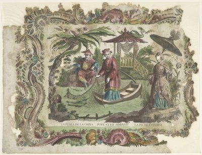 Vissers chineses
La pesca de la China / Piscatio Sinesis / La pêche Chinoise (título sobre o objecto) de Giovanni Volpato