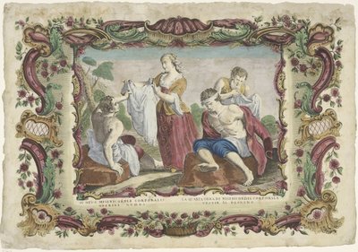 Vestindo os nus IV opus misericordiae corporalis / La quarta obra de misericordia corporal (...) (título no objeto) As Obras de Misericórdia (título da série) de Giovanni Volpato