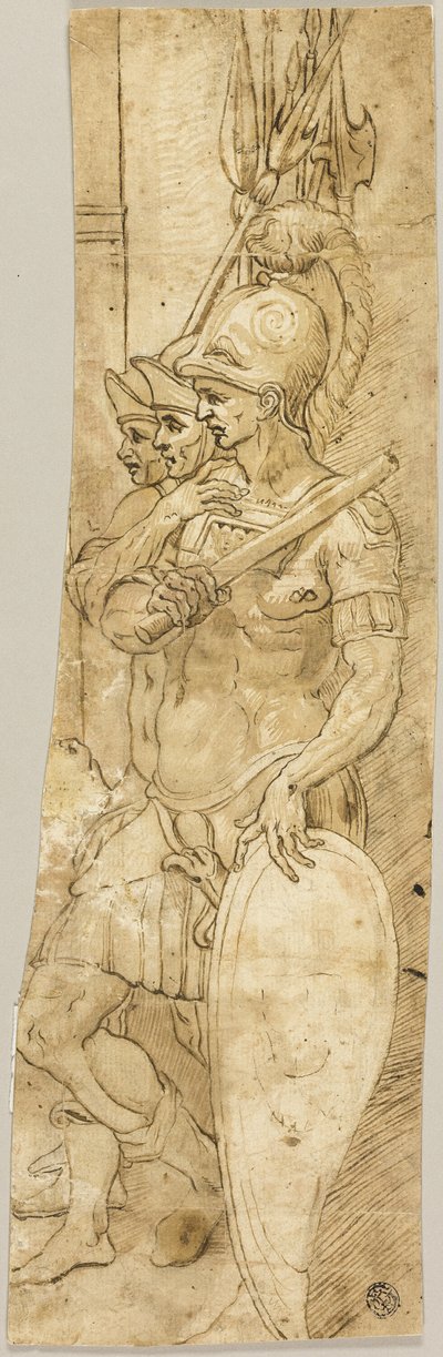 Três Soldados Romanos de Giovanni da Bologna
