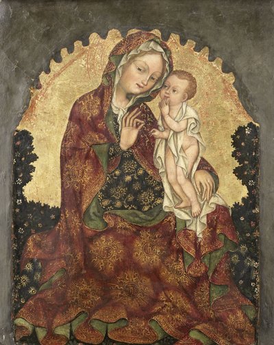 Madona da Humildade de Giovanni da Francia (attributed to)