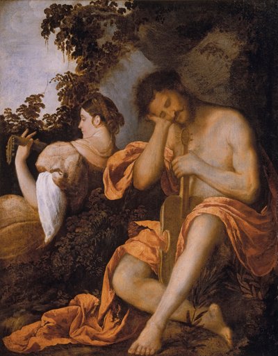 Os músicos, c. 1520 de Giovanni de Busi Cariani