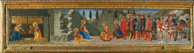 Natividade e Adoração dos Reis Magos. M. I. 523 ... de Giovanni di Francesco