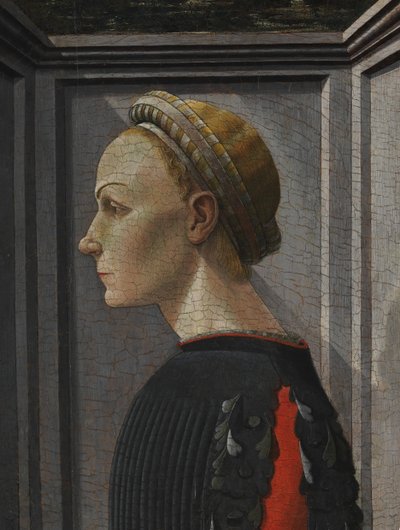 Retrato de uma mulher. de Giovanni di Franco
