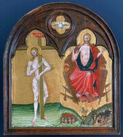 O sofrimento e o Cristo triunfante de Giovanni di Paolo