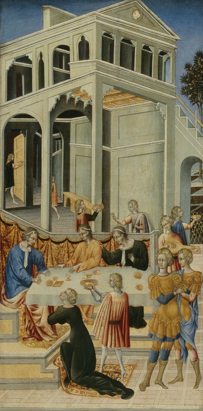 Salomé pede a Herodes a cabeça de São João Batista de Giovanni di Paolo