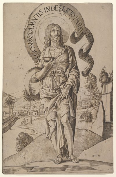 São João Batista, 1500-1506. de Girolamo Mocetto