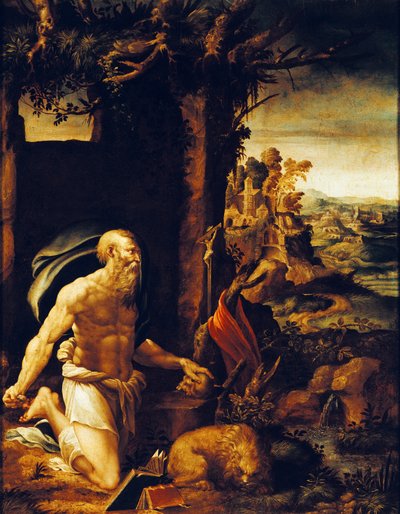 Penitente de São Jerónimo de Girolamo Muziano