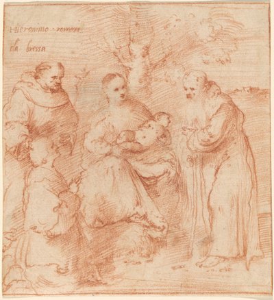 A Madona e o Menino com os Santos Francisco e Antônio Abade e um Doador de Girolamo Romanino