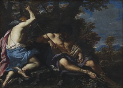 Mercúrio Matando Argus de Girolamo Troppa